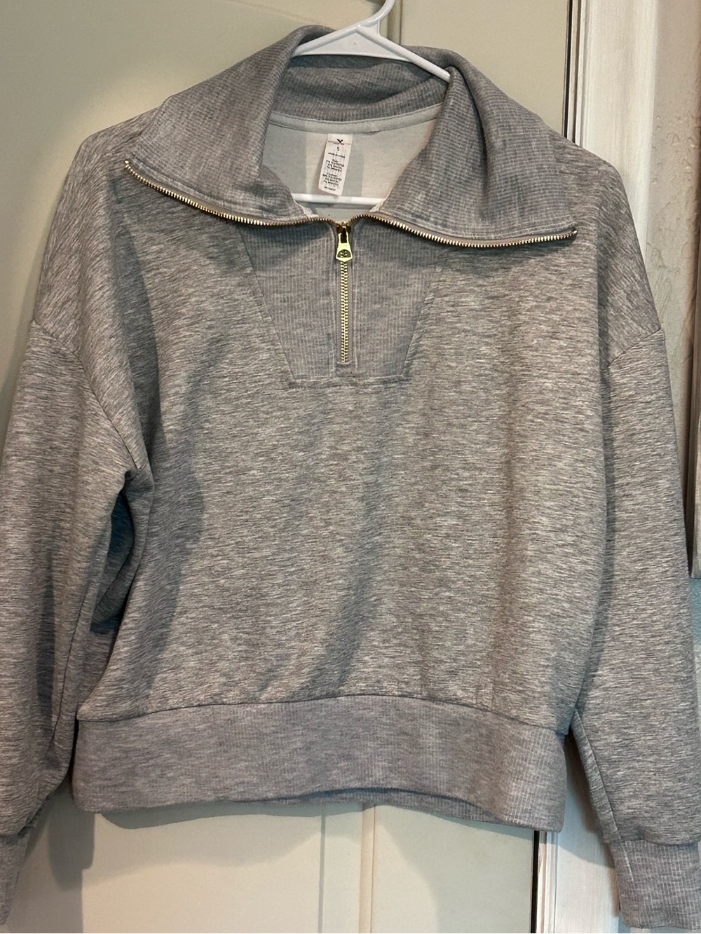 Yogalicious Softlite Veloire Half Zip Sweatshirt